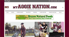 Desktop Screenshot of myaggienation.com